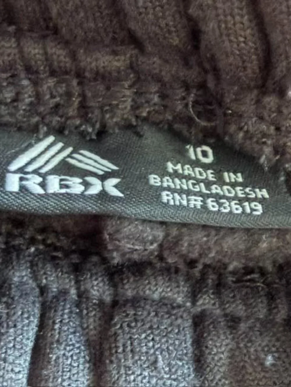 RBX Boys 2-Piece Jogger Set Green Black Hoodie Sweatpants Size 10